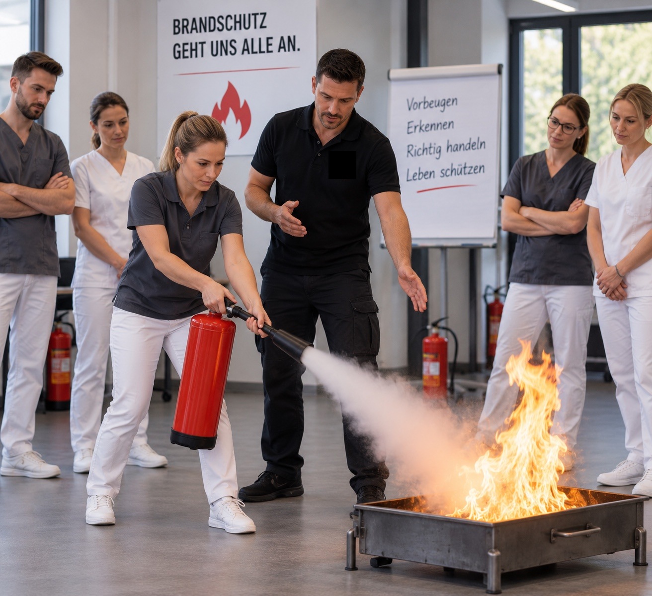 Brandschutzhelfer Schulung