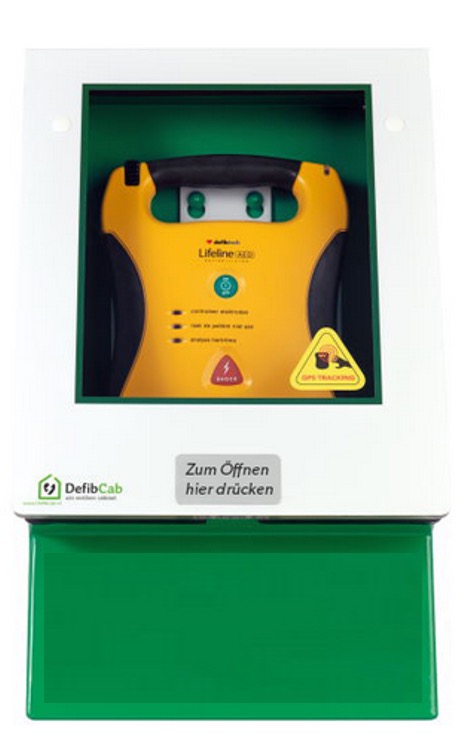 Outdoor Schutzschrank für Defibrillatoren